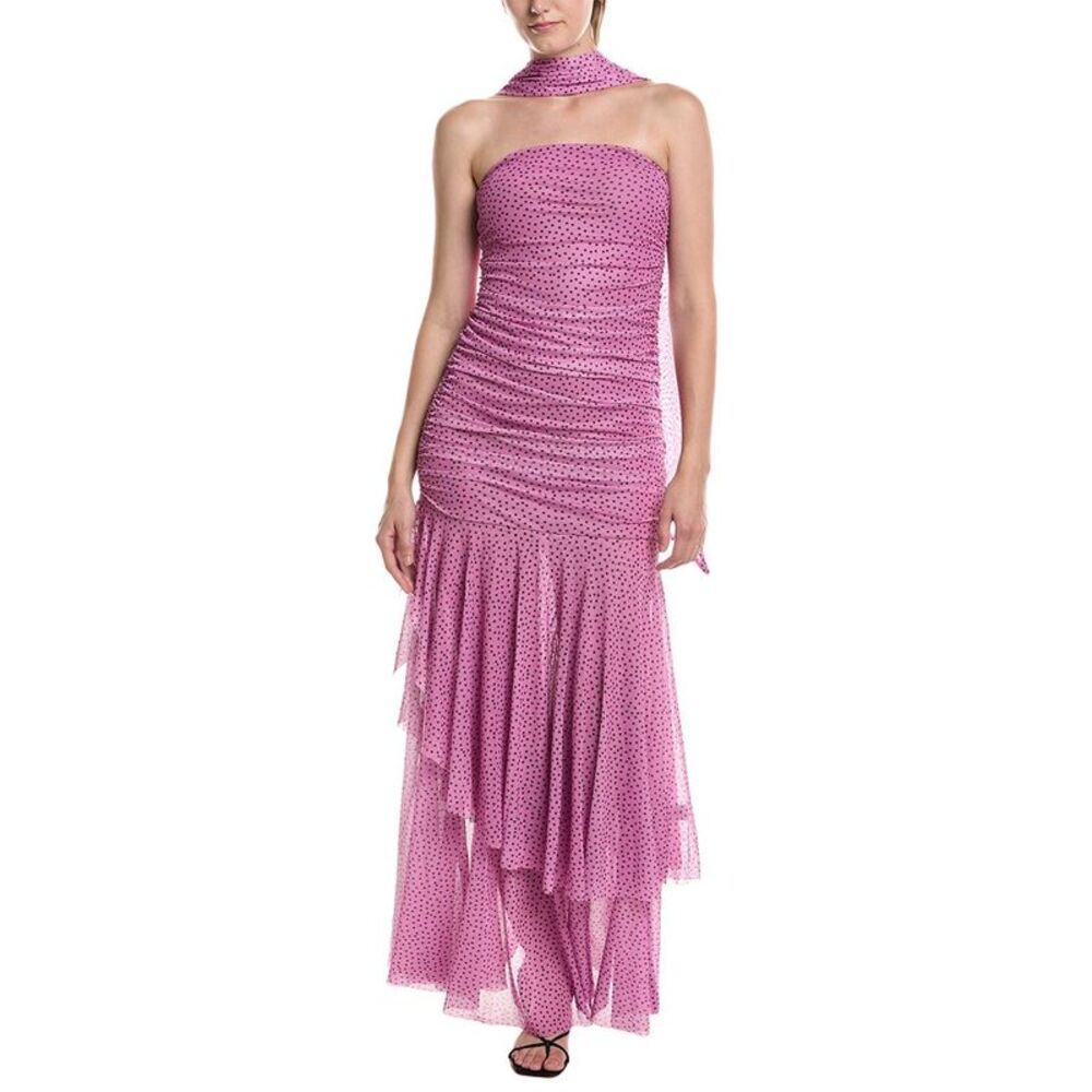 Hl Affair Womens  Sleeveless Maxi Dress, Pink